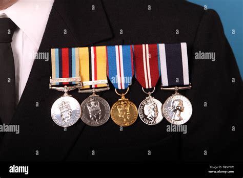 British military campaign medals for Afghanistan on left and Iraq ...