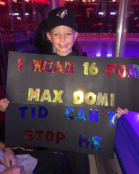 Max Domi on Twitter: "Nice to meet you buddy! Good luck!👊…