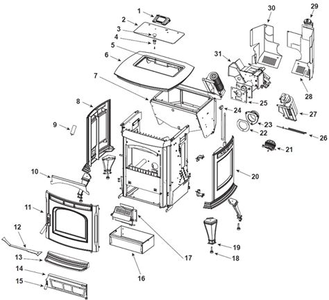 Harman Absolute 43 | Pellet Stove | Available Parts