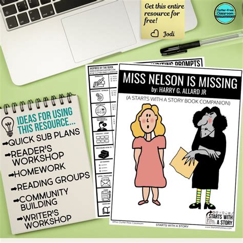 Miss Nelson Is Missing Activities and Lesson Plans for 2024 - Teaching with Jodi Durgin and Company