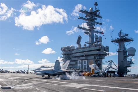 US Navy Nimitz Carrier Strike Group 11 Completes Composite Training ...