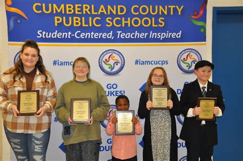 Cumberland School Board Recognizes Students of the Month | Cumberland ...