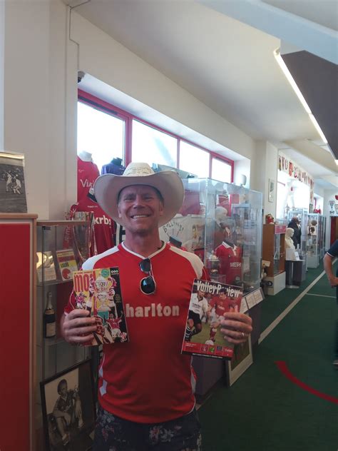 Charlton Athletic Museum on Twitter: "Glad to welcome a "visitor" from Texas Can't say anymore # ...