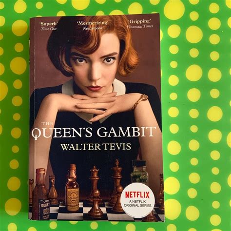 The Queens Gambit paperback book • Walter Tevis •... - Depop