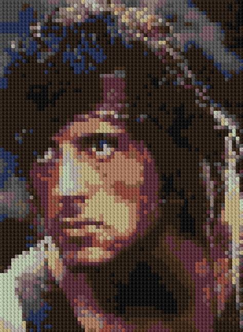 Rambo Portrait Counted Cross Stitch Pattern Sylvester Stallone | Etsy | Cross stitch, Cross ...