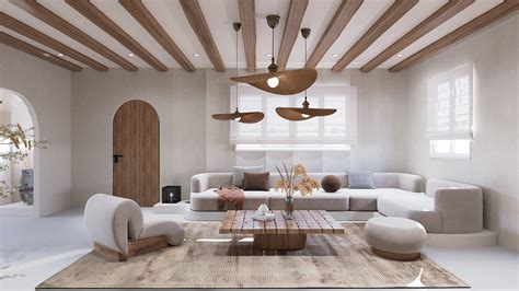 Home interior visualization on Behance