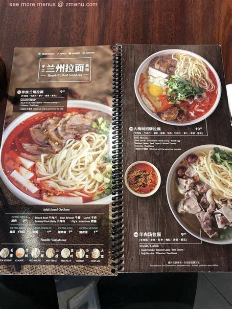 Online Menu of Magic Noodle Restaurant, Richmond Hill, Ontario, L4B 1J3 ...