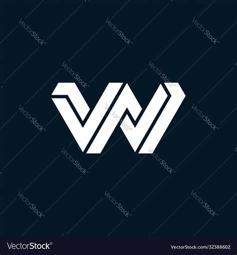 Letter w logo Royalty Free Vector Image - VectorStock