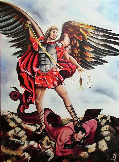 St.Michael The Archangel Painting by Piotr Misiolek | Fine Art America