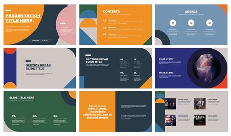 Geometry Minimalistic Free Google slides themes PowerPoint templates