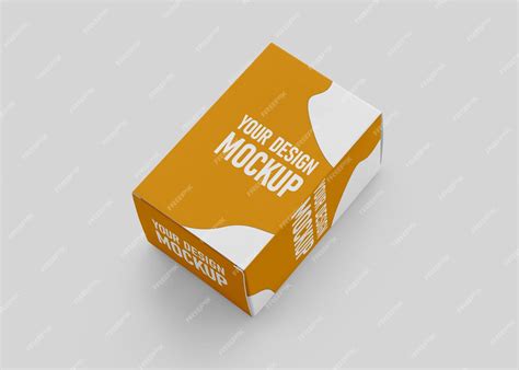 Premium PSD | Psd box packaging mockup