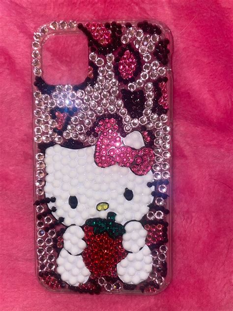 Hello Kitty Bling Phone Case - Etsy