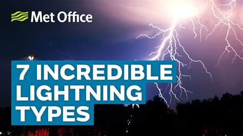 7 Incredible lightning types | Amazing Weather - YouTube