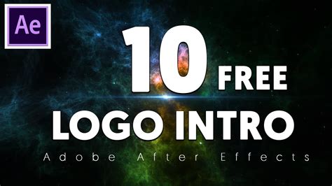 After Effects Logo Intro Template Free Choose From Free Transitions ...