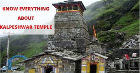 Kalpeshwar Magadev - Kalpeshwar Temple is the Highest Shiva Temple at an altitude of 3680m. Know ...