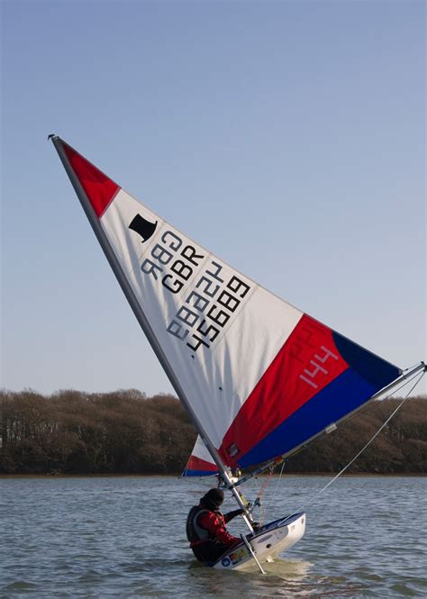 Genuine Topper standard 5.3 Various Topper Sailing Dinghy Main Sail Sailing Sporting Goods ...