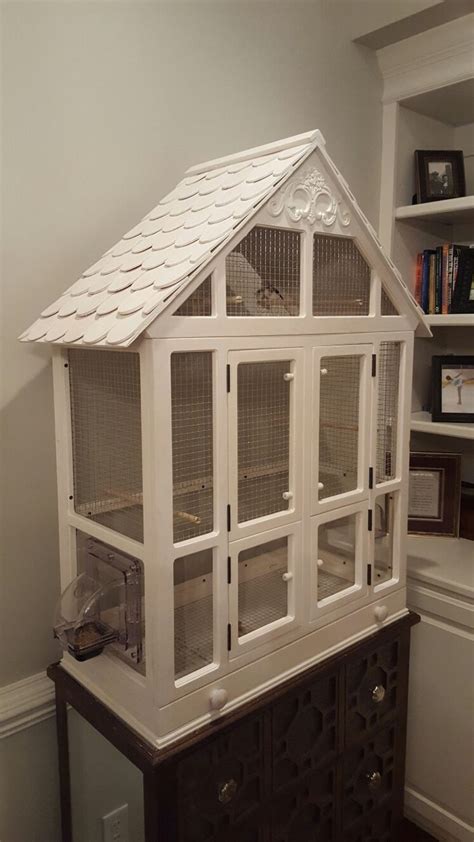 Custom finch cage. | Cute Animals | Volière d'oiseaux, Cage oiseaux ...