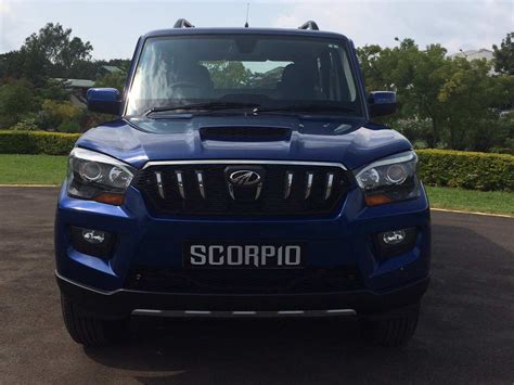 2014 Mahindra Scorpio Facelift Photo Gallery