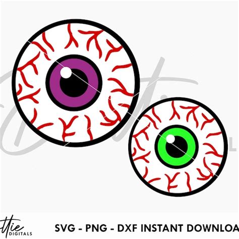 Halloween Eyes Svg - Etsy