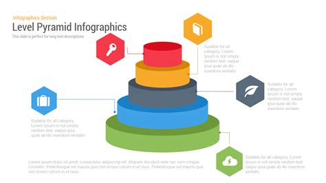 Level Pyramid Infographic PowerPoint Template