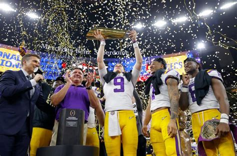 No. 1 LSU Defeats No. 3 Clemson, 42-25, Wins National Championship ...