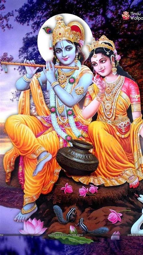 Radha Krishna , River, full , radha krishna, lord, god HD phone ...