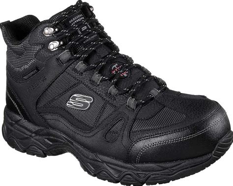 Lyst - Skechers Work Ledom Steel Toe Waterproof Boot in Black for Men