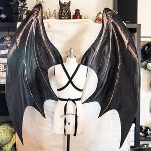 Very Large Demon or Bat Costume Wings - Etsy