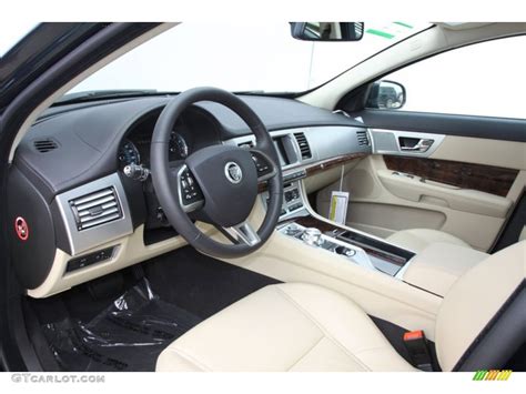 Barley/Warm Charcoal Interior 2012 Jaguar XF Standard XF Model Photo ...