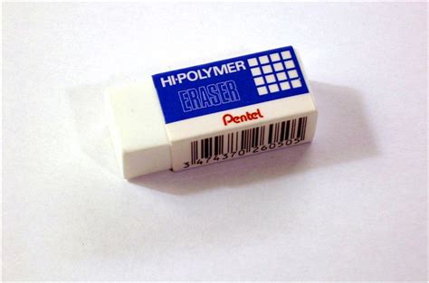 The First Rubber Eraser