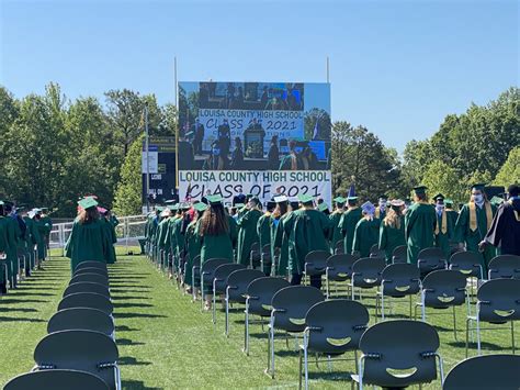 Louisa County High School celebrates graduates during socially ...