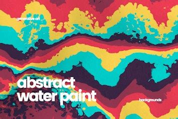 Item: Abstract Water Paint Backgrounds by themefire - shared by G4Ds