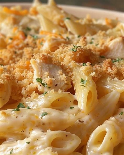 Homestyle Chicken Penne Casserole - iadun