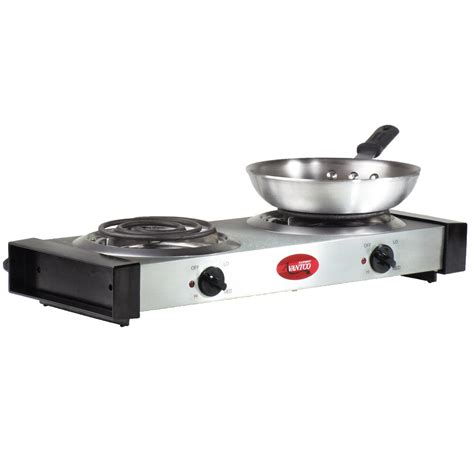 Avantco EB102 Double Burner Countertop Range - 120V