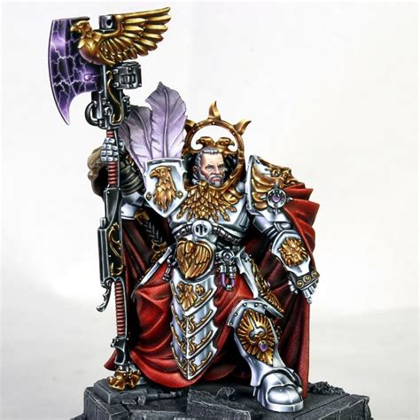 Adeptus Custodes Captain General Trajann Valoris Painting - Etsy