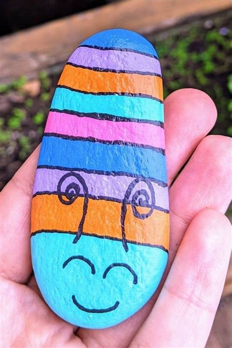 34+ Best Summer Painted Rocks & Ideas For 2022 - Crazy Laura | Rock ...