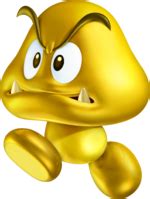 Gold Goomba - Super Mario Wiki, the Mario encyclopedia