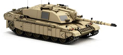 Challenger 2 British Army Tank with desert... 3D Model .max .obj .3ds ...