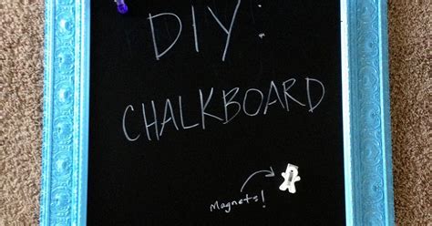 Journey of a Photog: Crafty :: DIY Magnetic Chalkboard