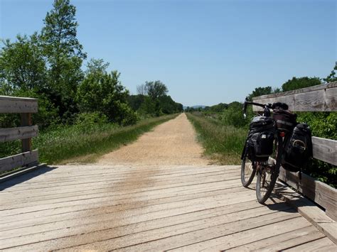 TRAINING WHEELS NOT INCLUDED: La Crosse River State Trail