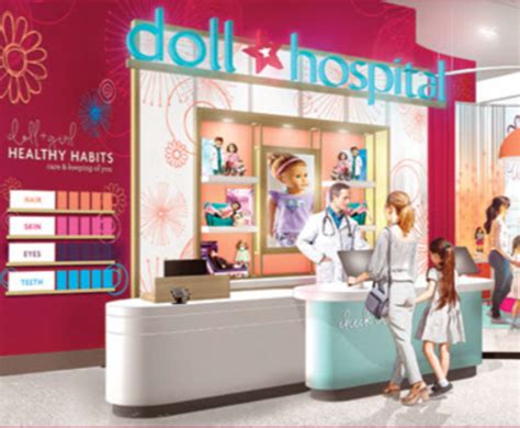 American Girl Doll Hospital Checkup Stations