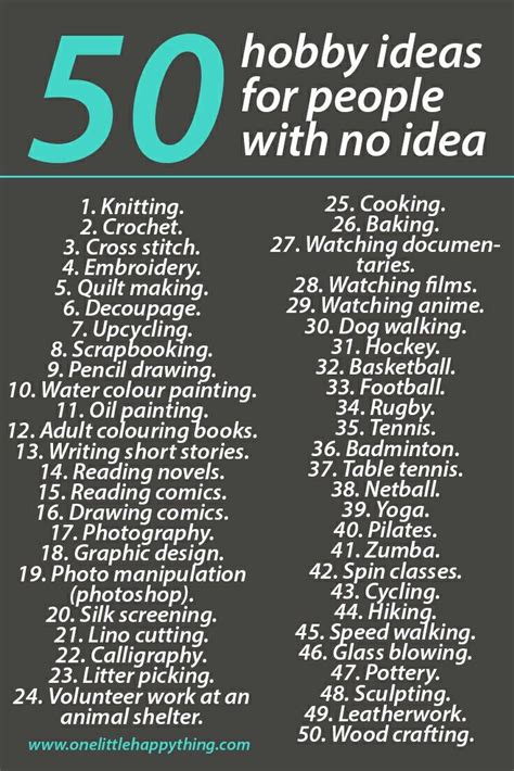 Best 20+ Hobbies ideas on Pinterest | Hobby ideas, Self improvement and ...