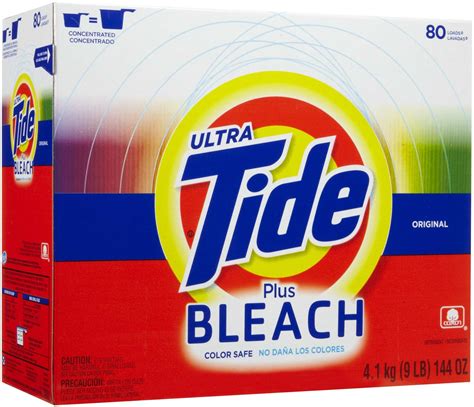 Tide Powder Laundry Detergent with Bleach 2/144oz Case - Dovs by the ...