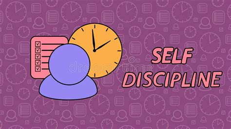 Self Discipline Line Icon Concept. Self Discipline Vector Linear ...