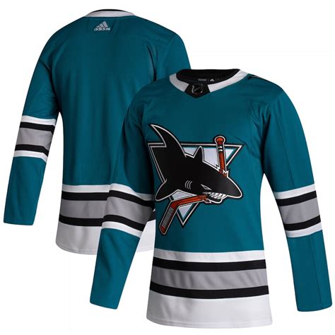 Men's San Jose Sharks adidas Teal 30th Anniversary Authentic Jersey