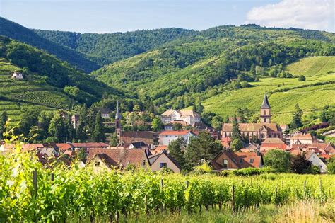 Ribeauvillé - Alsace, France | Ribeauvillé and Surrounding Vineyards, Alsace, France - Yair ...