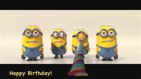 Minions Sing Happy Birthday - YouTube