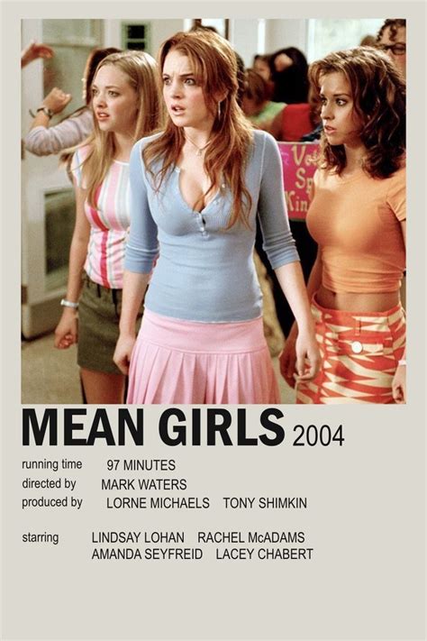 mean girls poster | Movie posters minimalist, Girl movies, Movie prints