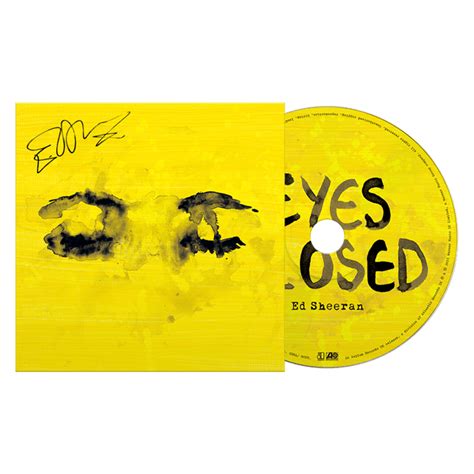 Eyes Closed (hmv Exclusive) Signed CD Single | CD Single | Free ...