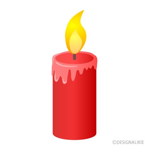 Red Candles Clipart Free